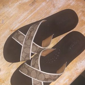 Coach sandals